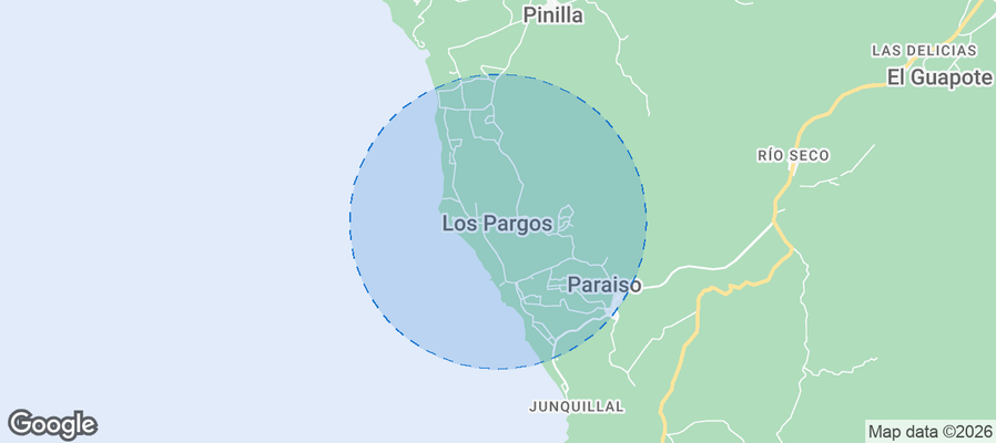 Los Pargos Airbnb map
